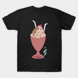 Ice cream sundae for 2 plus baby T-Shirt